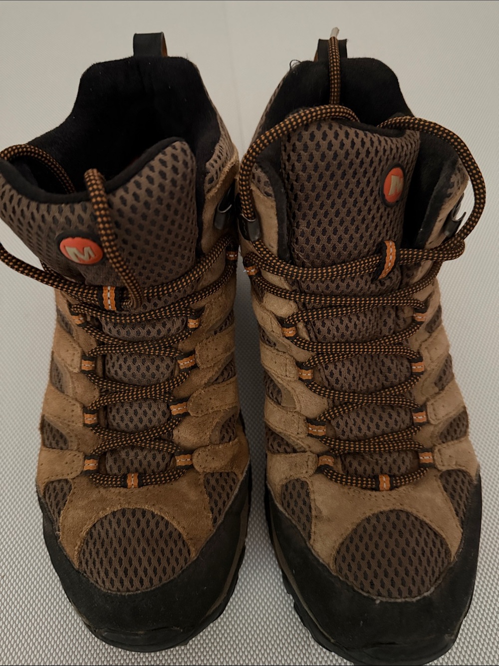 Merrell Brown and Black Hiking Boots